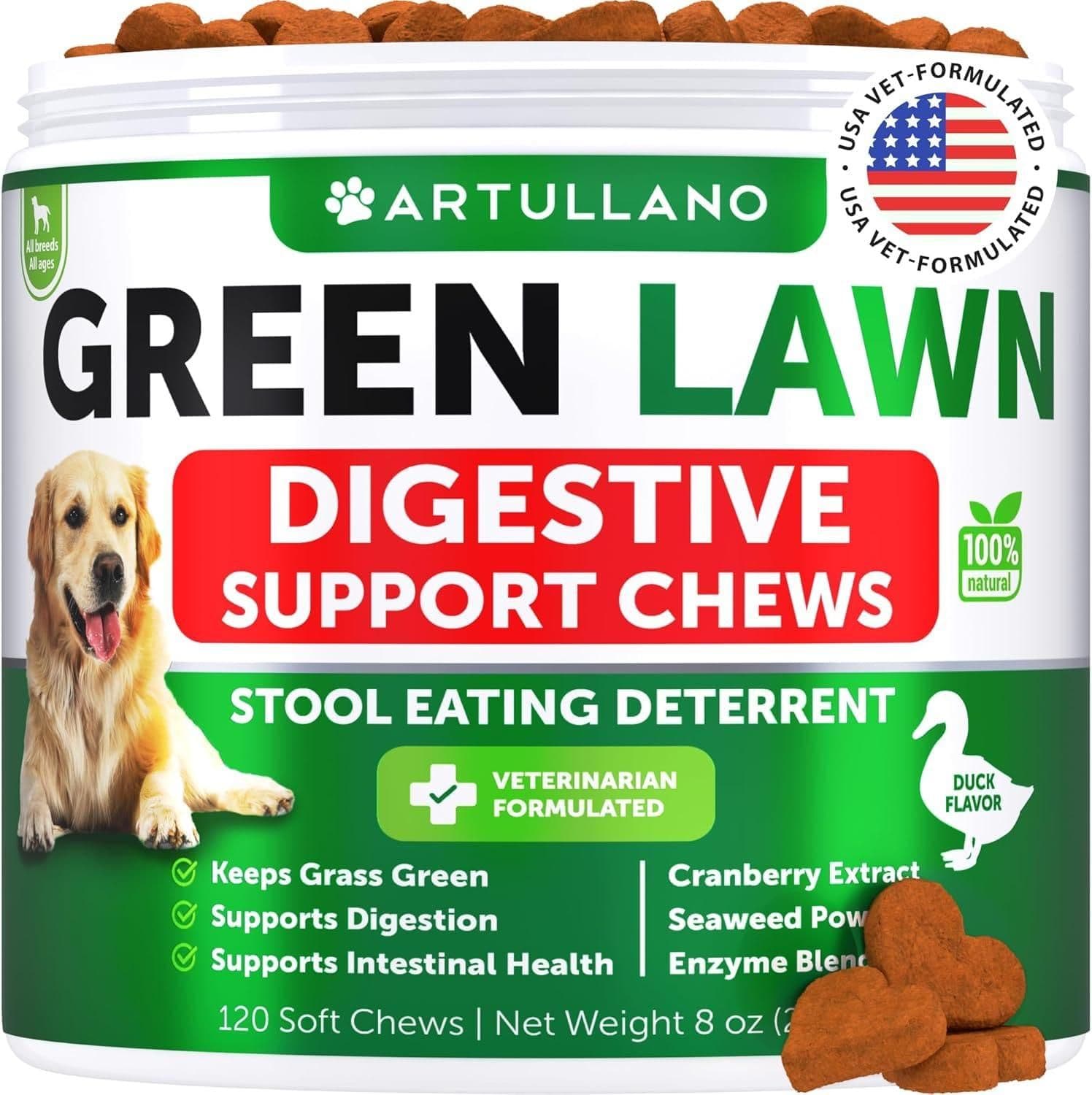 Grass Burn Spot Chews for Dogs Pee Lawn Sp...