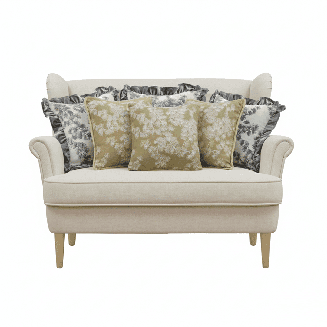 6PC Pillowcase Set – 3x Champagne Floral w...